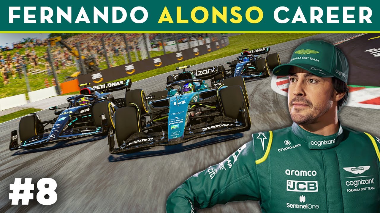 Playing The Strategic Game At Spain! - F1 23 Alonso Career - YouTube