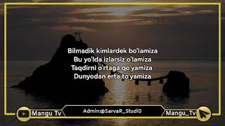 UZmir va Mira - Ketamiz (Lyrics Text) Telegram kanalimizdan yuklab oling T.me/Mangu_Tv