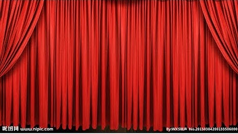 How to put curtains on Powerpoint presentation