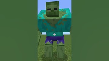Thumbnail of mutant zombie vs little girl #minecraft #minecraftshorts #minecraftmods #minecraftpe #mcpe