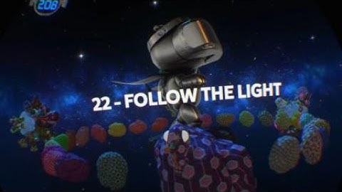 Follow the light GOLD challenge time ASTRO BOT