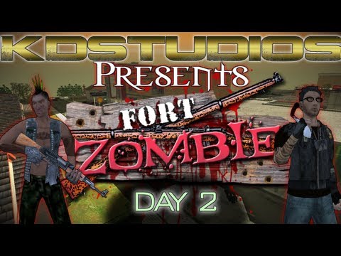 Fort Zombie: Day 2 - Say hi to Dan the Punk
