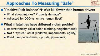 L106 71 Approaches To Measuring Safe