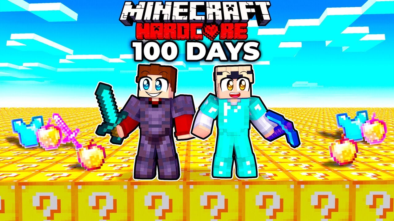 LUCKY BLOCK WELT CHALLENGE! (Minecraft)