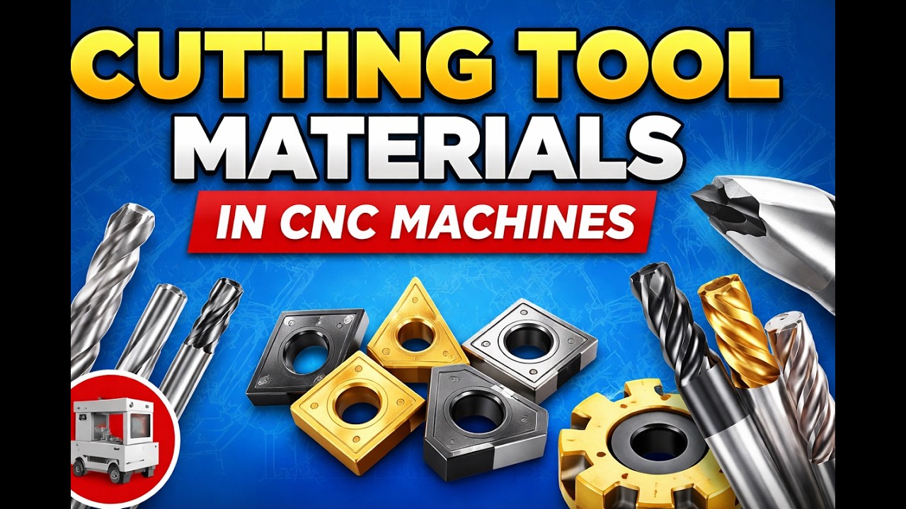 Cutting Tool Material Used in CNC Machines