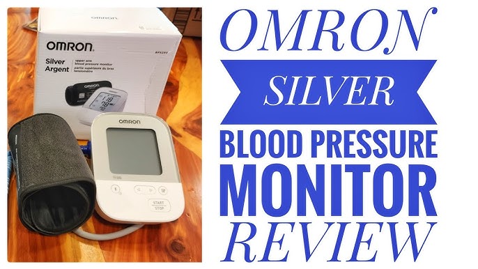 LOOKEE A2 Premium LED Automatic Upper Arm Blood Pressure Monitor | Super Large 6.4 inch Bright White LED Panel | Slim Body | Large Cuff 8.7 inch-16.5