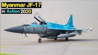 JF-17 Thunder Myanmar Air Force 2019 | Myanmar JF-17 Thunder Block 2 in Action
