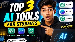 3 AI Tools That Will Save Students HOURS of Work!” | MUST WATCH FULL VIDEO | ROHIT SIMPLIFY AI | 