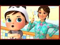 Bedtime Routine | Good Habits Song | Banana Cartoon 3D Nursery Rhymes Baby & Kids Songs