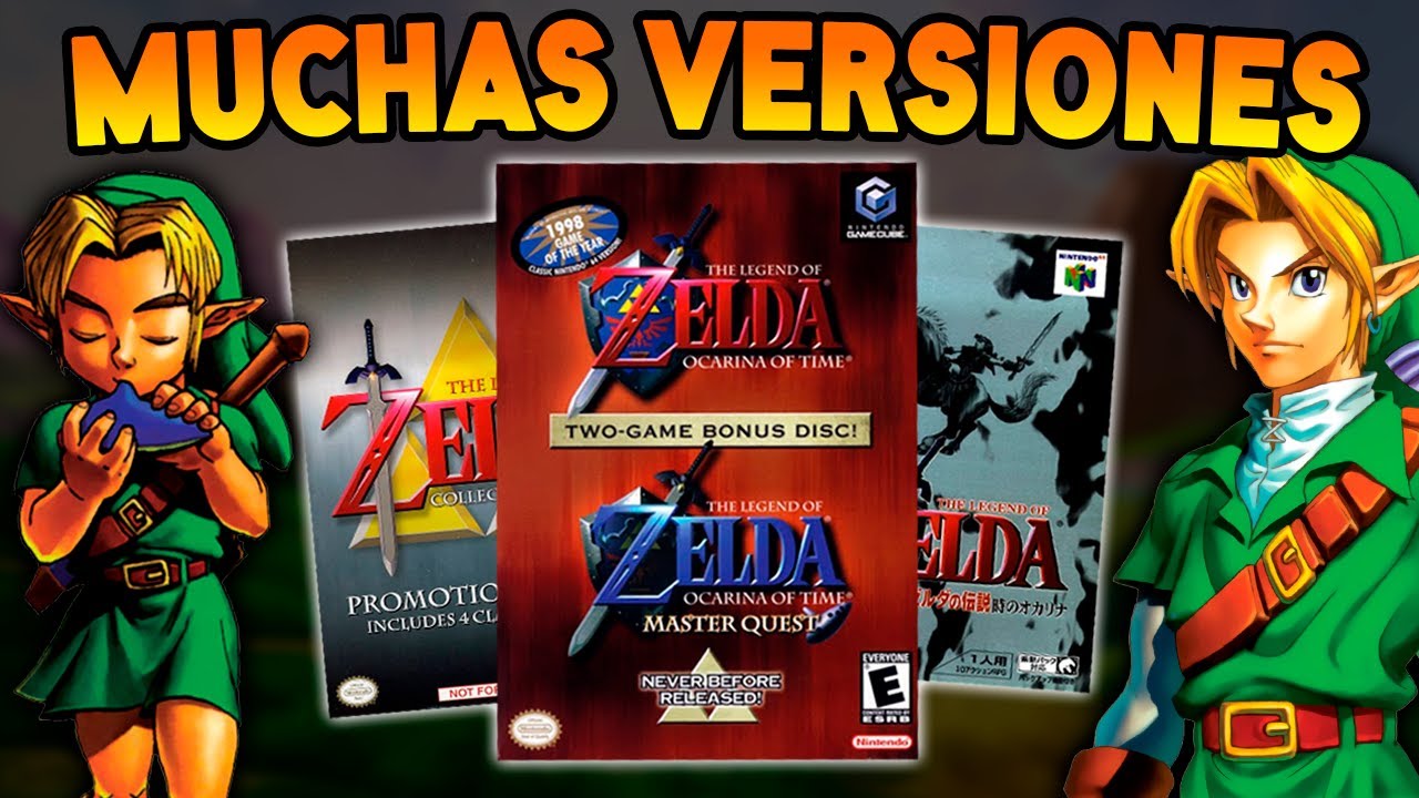 Todas las DIFERENCIAS DE VERSIONES en Zelda Ocarina Of Time