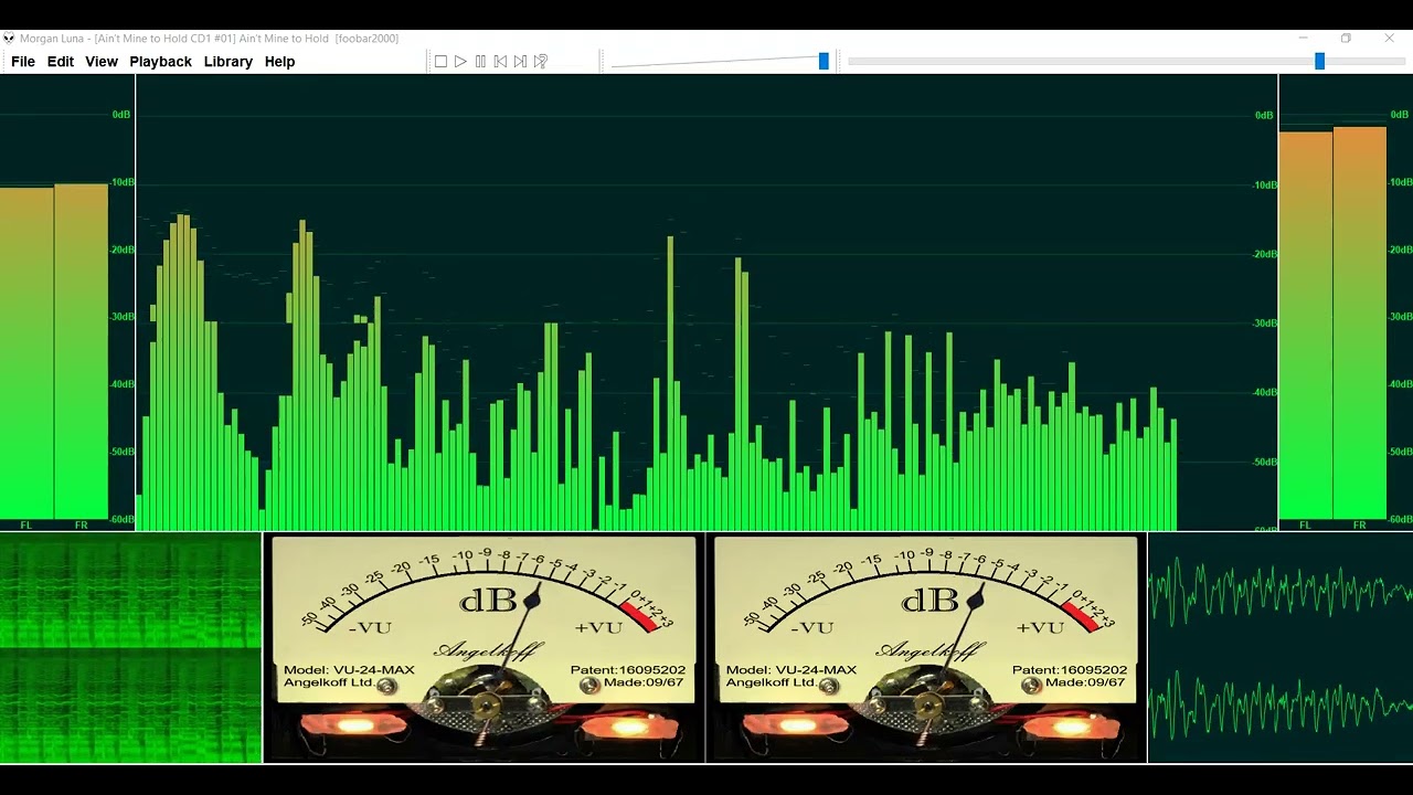 Deep Blues / #1 /  Foobar2000  Visuals