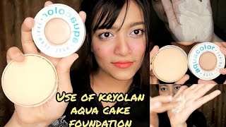 How to use KRYOLAN WET CAKE in 5 different ways on All kind of skin