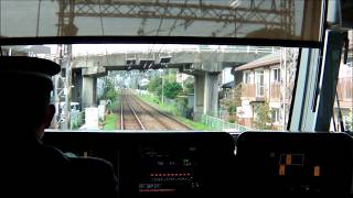 京王線 新5000系前面展望撮影その2 20171005