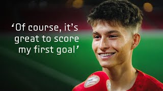 Interviews | Esmir Bajraktarević after his first official goal for PSV 🎤