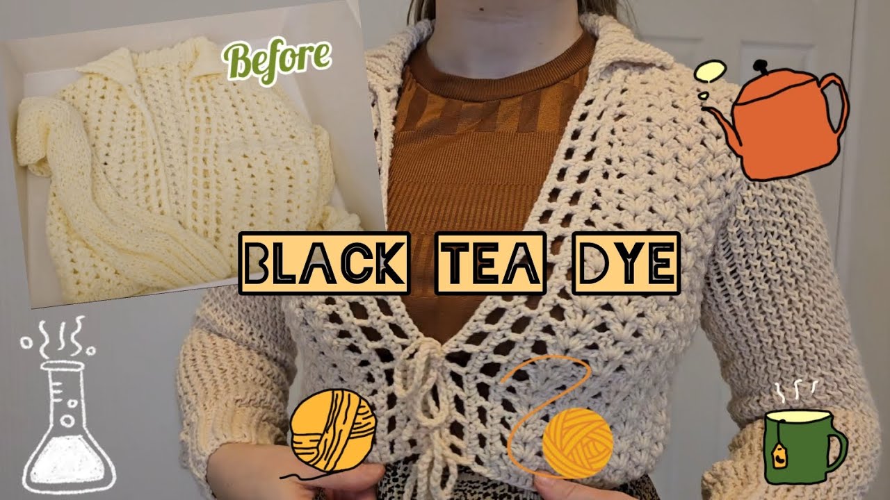 Tutorial How To Dye Acrylic Yarn With Black Tea YouTube tutorial-how-to-dye-acrylic-yarn-with-black-tea-youtube
