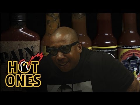 Ja Les Talks Cent Beef Jail Recipes And Media Stereotypes While Eating Spicy Wings Hot Ones-11-08-2015