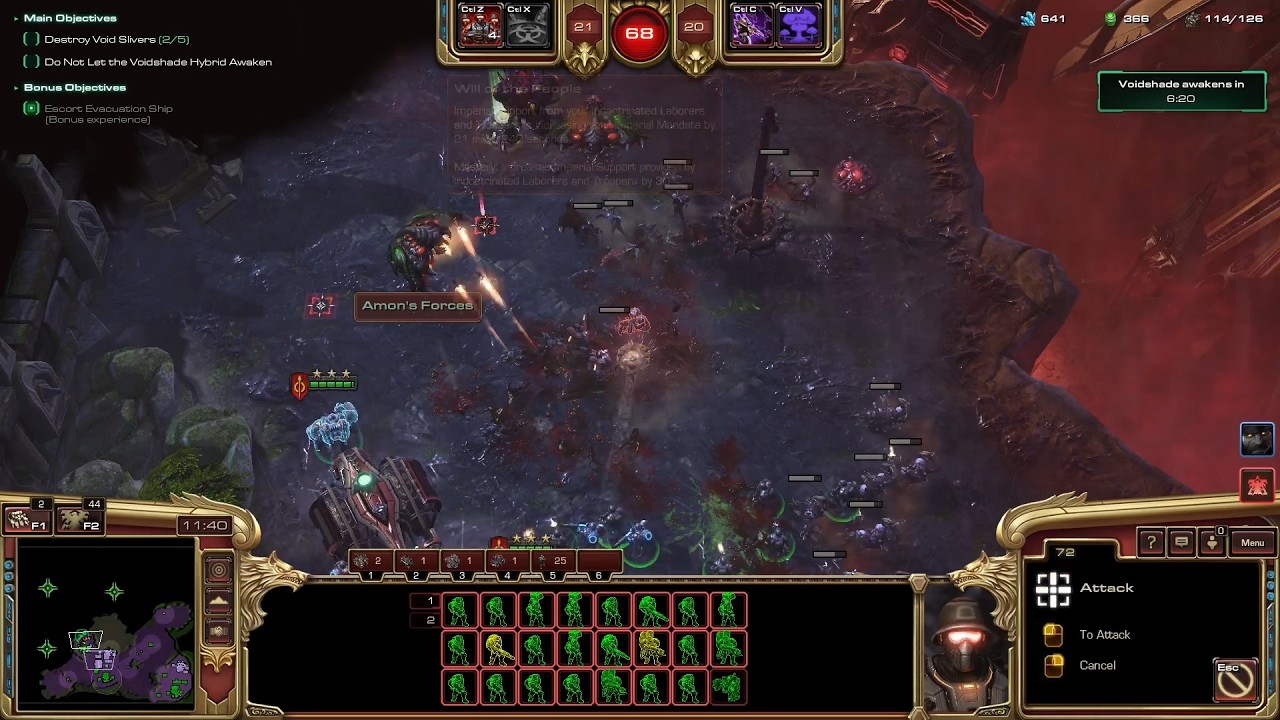 StarCraft 2 Co-op – Mengsk & Stukov Overwhelming Force | Scythe of Amon Brutal