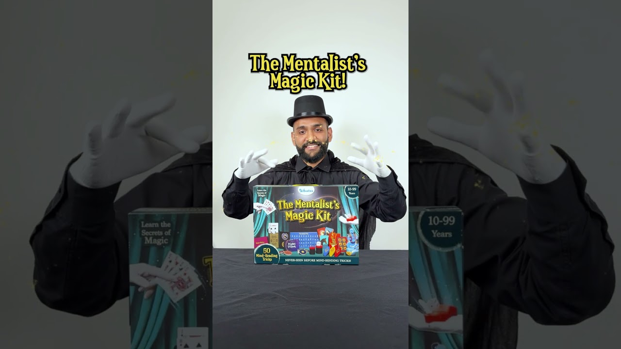 Magic Kit | Mind Blowing Mentalism Tricks | Ages 10 & Up | Skillmatics