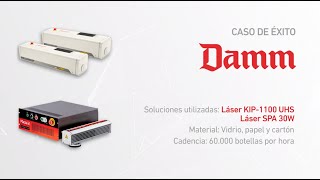 Damm, a Macsa id success story in laser marking in the beverage sector