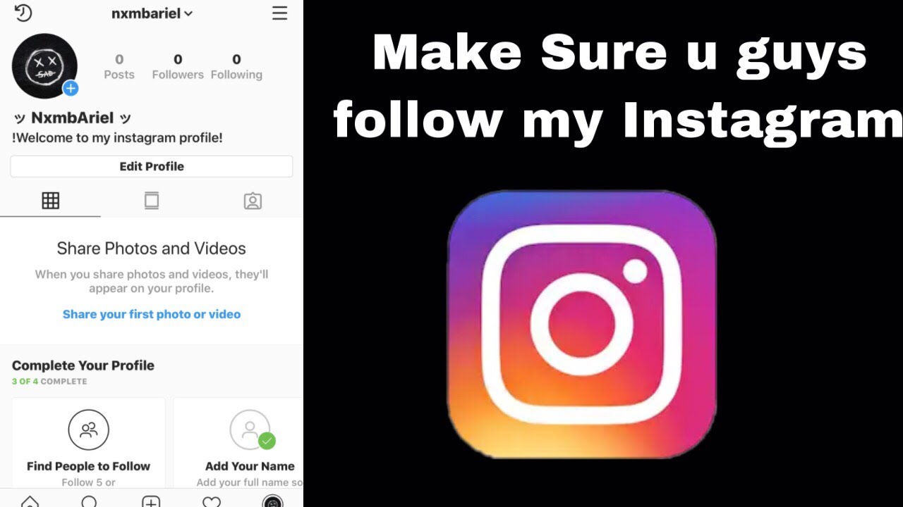 My Instagram Account - YouTube