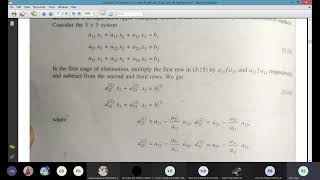 System of Linear Algebraic Equations and Eigenvalue Problems || Lecture-02 ||