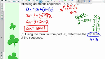 Explicit Formulas for Arithmetic and Geometric Sequences