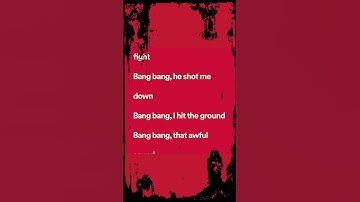 Thumbnail of Bang Bang | Nancy Sinatra #sohalwala