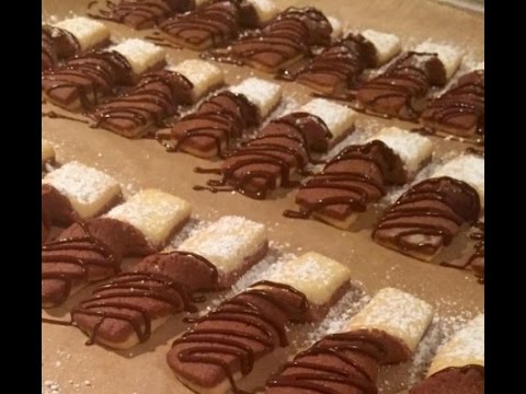 İki Renkli Bükmeli Kurabiye Tarifi