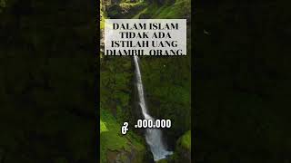 UANG KITA HILANG? TENTU TIDAK #religion #dakwahislam #motivationalquotes #cearamahislami