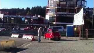 24H2CV Spa Francorchamps 2012, Citroën DS, défilé, parade, tour du circuit