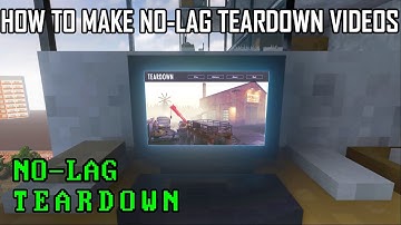 How to use Teardown