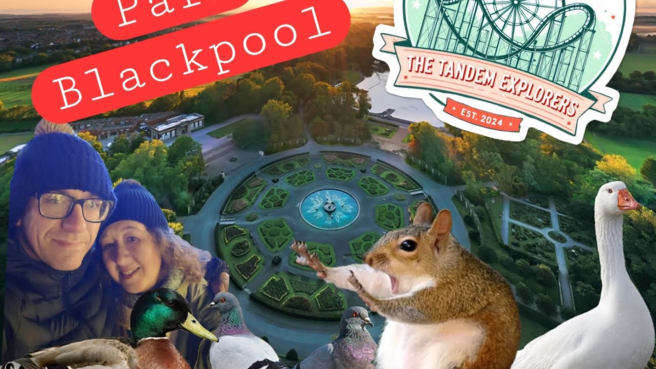 Stanley Park, Blackpool, mini vlog 😀 feeding the birds! 