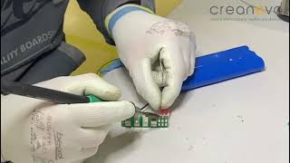 Hand Soldering, Electronics -Creanova-Design, Development, Contract Manufacturing of Medical Devices