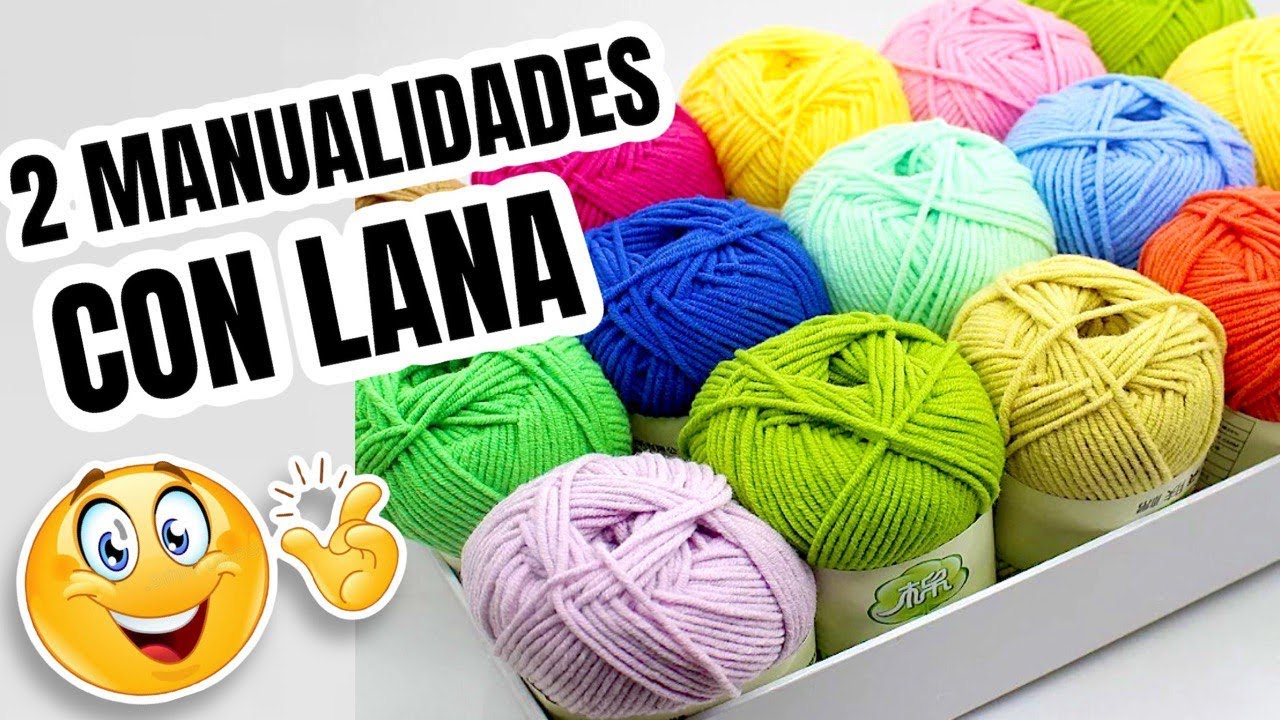 ¿Existen patrones o tutoriales para crear adornos de lana para regalar en Navidad?