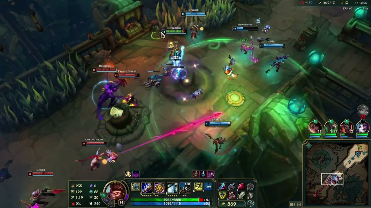 molestando a una VEX