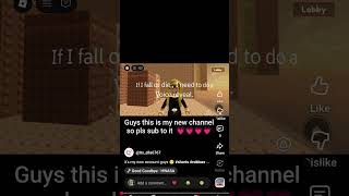 subscribe to this channel #roblox #robloxedit #ellaroblox