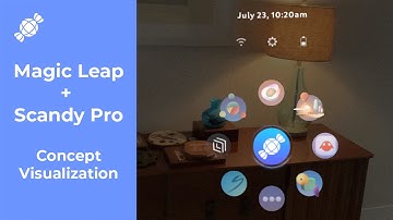 Working Concept of Scandy Pro on a Magic Leap Augmented Reality Headset