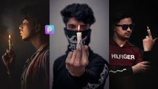 New Candle Concept Photo Editing | Finger Candle Concept Photo Manipulation screenshot 2