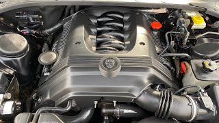 Jaguar S-Type 4.2 V8 Sport start and drive