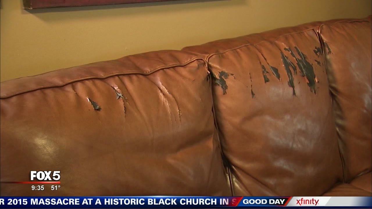 ITeam Call for Action Gets a Success for This Leather Peeling Couch