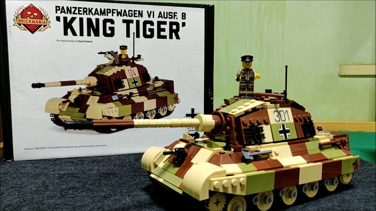 lego king tiger tank