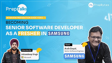 PrepTalk Interview Preparation Series Presents-  PrepTalks-Episode 1