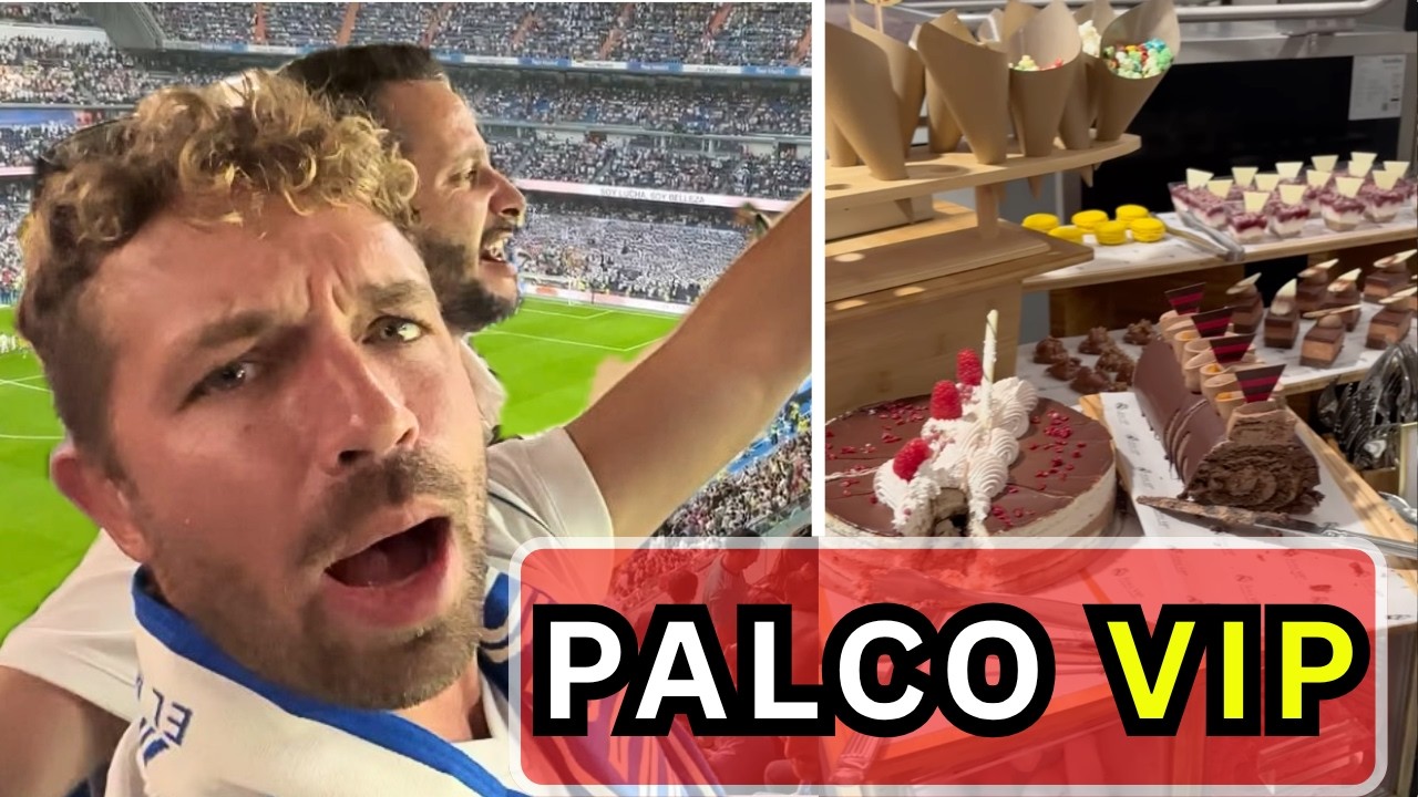 ASÍ ES EL PALCO VIP DEL REAL MADRID