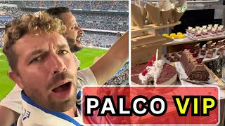 ASÍ ES EL PALCO VIP DEL REAL MADRID