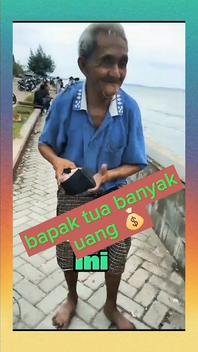 bapak tua ini banyak uang #shorts