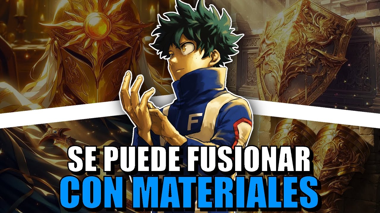 QHPS Deku Tenia Un Quirk Que le Permitía Fusionarse Con Materiales?