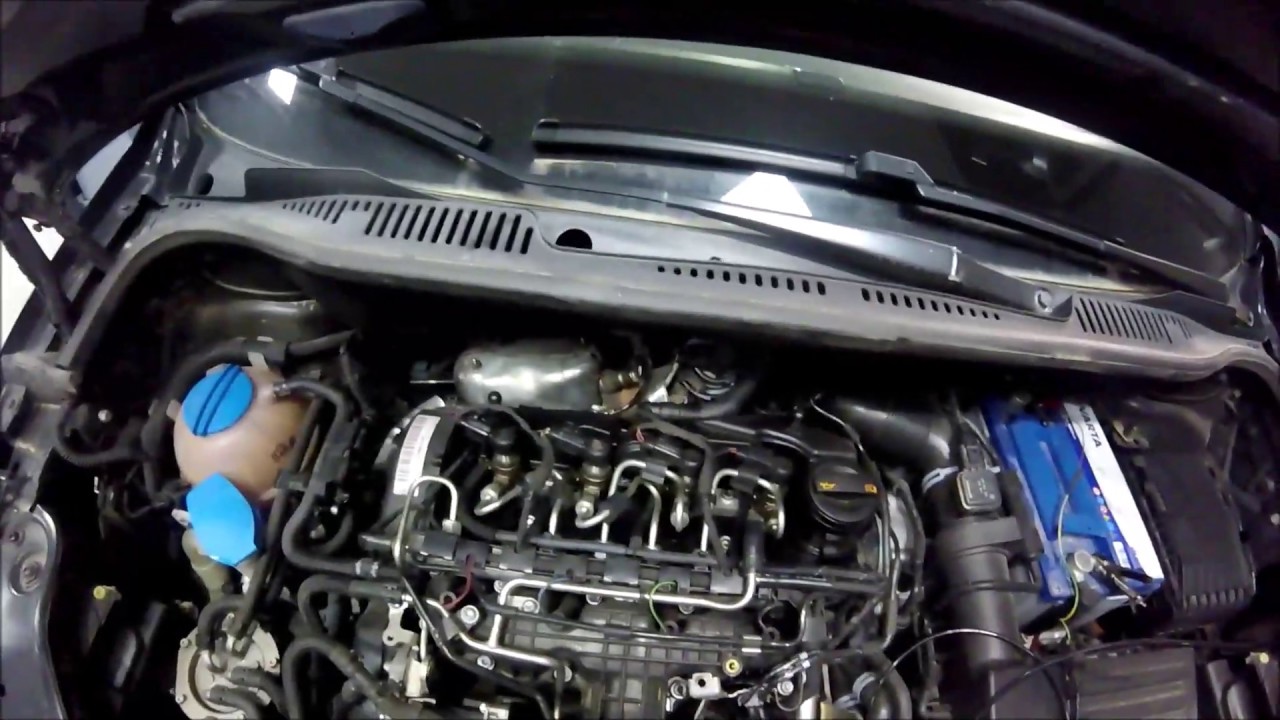 Vw CADDY 1.6 TDİ yağ kaçağı! Ve onarım