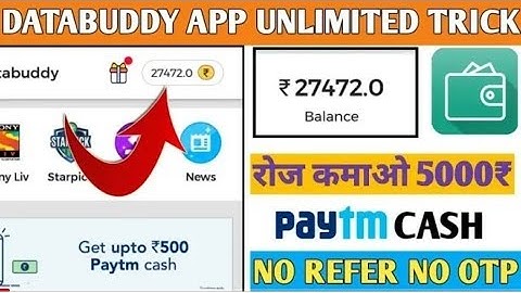 {100% WORKING} DataBuddy App Unlimited Trick With Online Script Proof