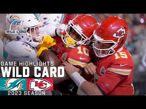 Miami Dolphins vs. Kansas City Chiefs Game Highlights | NFL 2023 Super Wild Card Weekend