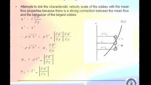 Mod-01 Lec-42 Introduction to Turbulence Modeling (Contd.)
